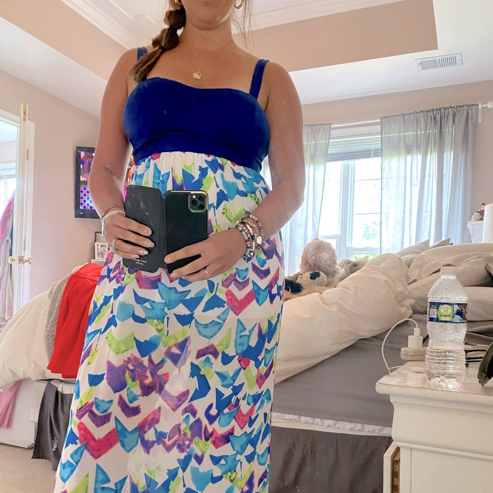 Gorgeous floral maxi dress